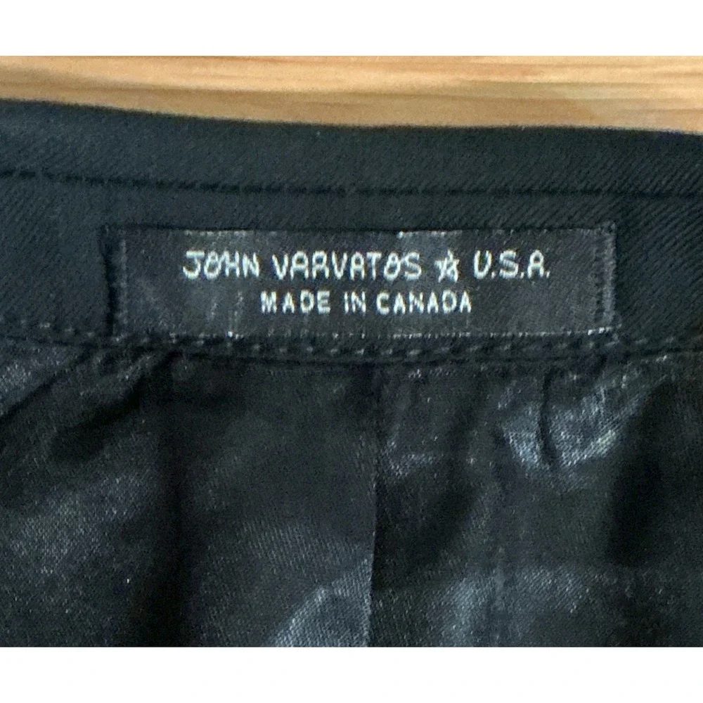 John Varvatos Mens 36 Black Wool Cashmere Blazer Sport Coat Made Canada‎